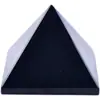 Zhongbo Venta al por mayor adornos de pirámide de obsidiana natural procesamiento de piedra en bruto torre de cristal negro muebles para el hogar y la oficina