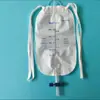 Bolsa de Drenagem Reutilizável 1000ml Bolsa de Coleta de Urina Médica Espessada para Drenagem Externa Fabricante Atacado