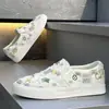 Zapatos de Verano para Hombre 2026 de Caña Baja, Tendencia de Verano, Diseño Slip-On Estampado, Zapatos de Moda Casual para Hombre, Zapatos Casuales para Hombre