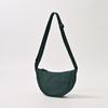 Bolsa transversal feminina estilo urbano simples, bolsa de nylon estilo dumpling Xiaohongshu, bolsa de ombro para estudantes, bolsa de tecido, fornecimento direto da fábrica