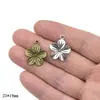 Accesorios para Joyería DIY Transfronterizos al por Mayor Colgante de Flor de Plumeria Vintage Collar Pulsera Llavero Hechos a Mano Colgante de Aleación