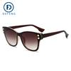 Gafas de sol simples y de moda Defeng 39007, Nuevas de estilo europeo y americano, Gafas de sol de moda para mujer, Venta al por mayor transfronteriza