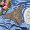 Bragas de Encaje con Textura de Seda para Comercio Exterior Transfronterizo Europeo y Americano, Nuevo Estilo de Calzones de Encaje para Mujer