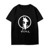 Camiseta Simple de Pullover 2025 Ropa de Anime Cuello Redondo Holgada de Dragon Ball Goku Anime Japonés