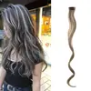 Extensões de Cabelo Cacheado Tingido Colorido para Pendurar na Orelha no Atacado, Um Cartão de Mechas para Mulheres, Mechas Naturais Invisíveis, Mechas Rosas