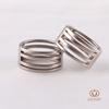 Herramienta diy anillo abierto abridor de anillo único abridor de anillo abierto hacer joyería anillo dedal anillo colgante abridor de anillo anillo