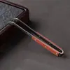 Pinza para té de titanio puro de una sola pieza, de alta gama, ligera y lujosa, para taza de té, pinza para té, accesorios para preparar té, ceremonia del té