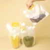 Bolsa Transparente Autoportante con Boquilla, Bolsa para Almacenamiento de Granos, Bolsa para Granos, Bolsa para Empaque de Alimentos, Venta al por Mayor de Cerveza