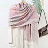 Bufanda de Estilo Étnico de Venta Caliente Transfronteriza Jacquard Cachemir Paisley Bufanda Larga con Borlas Bufanda Exterior Pañuelo para la Cabeza para Mujeres