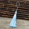 Tassel de parafuso de rosca com tampa de parafuso, bola de parafuso, fio de pendurar tassel, nó chinês, decoração pendurada, acessórios diy, tassel para cortina
