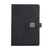 Caderno com Fivela A5 Livro de Registro de Reuniões de Estudo para Escritório Pu Caderno Bloco de Notas Caderno Espesso com Logo Personalizado