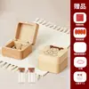 Caja de Colección de Recuerdos de Lanugo de Bebé y Cordón Umbilical Fabricación Conmemoración de los Cien Días y Luna Llena del Recién Nacido Botella de Conservación de Lanugo y Dientes de Bebé
