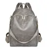 Mochila para mujer transfronteriza 2025 Nueva tendencia callejera Bolsa sencilla para computadora Gran capacidad Mochila de viaje Venta al por mayor