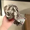 Goma para el pelo floral dulce de estilo francés pastoral, Diadema de hadas a la moda, Accesorio elástico para el cabello