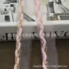Venta al por mayor del fabricante Cadena de cuentas metálicas tejidas en onda de malla con forma de S para manualidades DIY Ropa Cuello Puño Accesorios para prendas Adorno de encaje