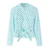 Moda Casual Feminina Verão 2026 Estilo Europeu e Americano Jaqueta Estilo Camisa Solta e Calças 2010708