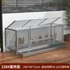 Gallinero para Uso Doméstico, Modelo Exterior Extra Grande, Antivecinos, Malla Densa, Impermeable, Gallinero Rústico con Limpieza Automática de Estiércol, Jaula de Cría