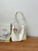 Bolso bandolera simple de color liso estilo coreano, nuevo bolso de axila para mujer, diseño único, lindo, moderno, bolso de hombro versátil