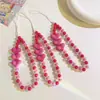 Cadena Minimalista para Teléfono con Perlas y Lazo, Correa de Muñeca, Cadena de Mano, Portacámaras y Llavero para Mujer