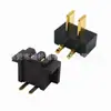 Conector de batería de laptop de 2.5 de paso, ángulo de 90 grados, pie curvo, conector macho y hembra, soporte DS-B01MF-A-R4-L1, soporte de batería