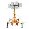 Faro Móvil Exterior Levantamiento Manual Portátil Equipo de Iluminación Construcción Nocturna Reflector de Emergencia Camión HMF956