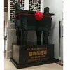 Gran Adorno de Trípode de Cobre Puro para Celebraciones de Inauguración, Regalo de Inauguración de Casa, Lanzamiento de Producto, Aniversario Escolar, Trípode de Cobre Puro con un Diseño Elegante