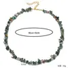 Collar Popular Transfronterizo de Cristal Natural Cadena de Suéter de Cristal Collar Largo Otoño e Invierno Joyería Bohemia Venta al por Mayor