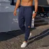 Calças Populares de Outono Transfronteiriças para Homens, Calças de Moletom Jogger Finas de Lã para Primavera e Outono, Calças de Moletom Largas para Homens, Tamanho Europeu