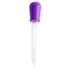 Dispositivo de Alimentación de Medicamentos para Bebés de 5 ml con Gotero Graduado y Diseño Antiahogo, Popote Alimentador para Bebés para Agua y Medicamentos