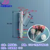 Conector Luer de Plástico Tipo Y Tipo T Fêmea para Macho Divisor de Conexão Rápida Adaptador de Três Vias Feito de Material PC