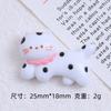 Nuevos creativos lindos gato dibujos animados accesorios diy accesorios crema pegamento resina pequeños accesorios zapatos con agujeros hebilla material bolsa