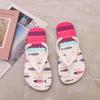 Chinelo de Dedo Estampado Zebra da Moda Celebrado na Internet Feminino Verão Antiderrapante Uso Externo Sandálias Rasteirinhas Sandálias e Chinelos com Sola Fina Lavável