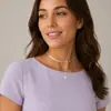 Joyería transfronteriza europea y americana, accesorios de cadena de clavícula de aleación personalizados de moda, collar de lentejuelas de cadena hecha a mano de doble capa para mujer
