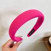 Diadema Infantil de Acrílico Colorida para Niñas Nuevo Estilo 2025 Diadema de Ala Ancha Pasador Lindo Goma para el Cabello Accesorios para la Cabeza de Bebé