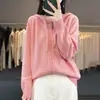 Suéter e cardigã de tricô da moda e estilosos para outono/inverno para mulheres, nova coleção 2024, design de abertura frontal com capuz e zíper, cor laranja