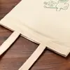 Bolsas de Lona Ecológicas Personalizadas para Presentes Corporativos Culturais e Criativos, Podem Ser Impressas com Logos, Bolsas de Lona Lisas, Bolsas de Lona de Algodão e Linho de Mão