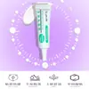Cola Suave para Cílios Postiços Jimei Beauty para Pálpebras Duplas Naturais, Cor Transparente, Secagem Rápida, Cola para Cílios de Longa Duração