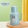 Esencial Cálido de Invierno Nuevo Tetera Termo Macarrón Pequeña Aislada Sala de Estar Hogar Dormitorio Tetera Termo con Tapa