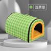 Cama para Gatos Completamente Extraíble y Lavable con Diseño de Cremallera, Hecha de Tela Oxford, Acolchado de Doble Cara, Cama para Perros Completamente Cerrada para Mascotas de Interior