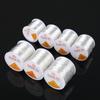Venta Directa de Fábrica Blanco 100m Resina Cristal Hilo Elástico Alto Brillo Rebote Viscosidad Hilo de Baja Elasticidad Hilo para Cuentas