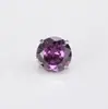 Aleación de Titanio F136 Diente Interno Zircón 5A Broca de Zircón de Cuatro Garras Rosca Interna Color Zirconio Clavo de Oreja Hueso de Oreja Clavo de Labio Joyería Cabeza