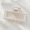 Pinza para el cabello de lujo de alta gama en color marrón, tamaño grande nuevo para cabello grueso, pinza de tiburón para recogidos en la parte posterior de la cabeza, accesorio para el cabello de uso diario