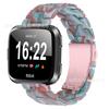 Para Fitbit versa pulseira de relógio inteligente versa2 nova pulseira de relógio de resina metal pulseira de aço relógio