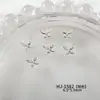 Nuevo Versátil Francés Mariposa Arte de Uñas Accesorios de Pedrería Estilo Coreano Color Sólido Alta Calidad Mariposa Pedrería Material para Uñas Venta al por Mayor
