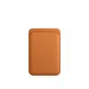 Adecuado para tarjetero magnético Apple Magsafe Funda de cuero Iphone16Promax15Pro14Se13 Funda para teléfono móvil Pu