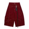 Pantalones Cortos de Verano para Hombre con Diseño Holgado y Sentido de la Moda Urbana, con Bolsillos, Pierna Ancha, Casuales y Cortos