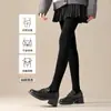Medias adelgazantes reductoras de presión para mujer, otoño e invierno, cachemir engrosado, calcetines base que generan calor, alta elasticidad, adelgazantes, cálidos, calcetines que cubren el pie