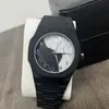 Nuevo Reloj de Hombre Sencillo, Moderno, Casual, Ultradelgado, Versátil con Números Árabes, Calendario, Resistente al Agua, Reloj de Cuarzo con Correa de Silicona