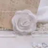 Rolo artesanal de flores DIY acessórios de bordado acessórios de flores de roupas atacado tamanho pequeno 3D rosa bordado adesivos de pano