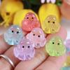 Resina Artificial Mini Luminoso Pequeno Animal DIY Brinquedo de Desenho Animado Ornamento Micro Paisagem Presente Surpresa para Crianças